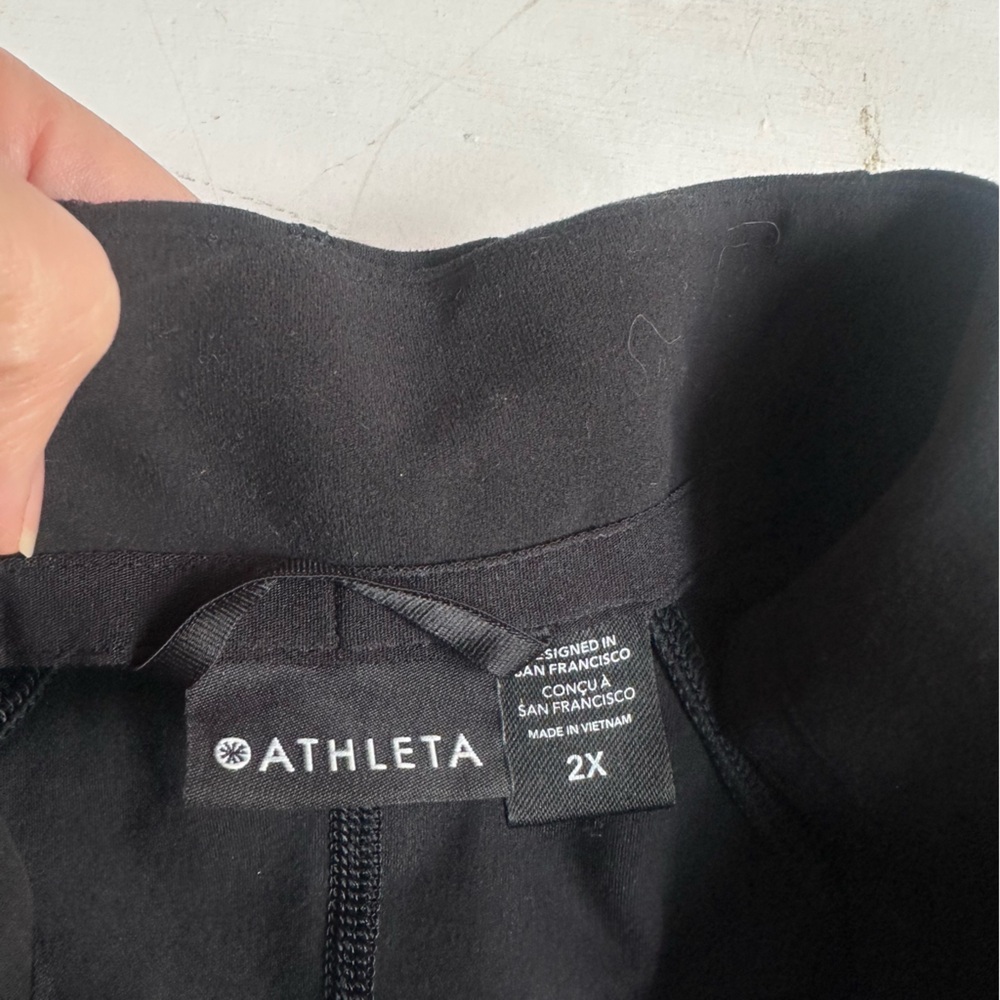 Athleta Salutation Half Zip Pullover Jacket - image 4